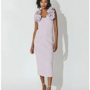 CLEOBELLA ANTOINETTE MIDI DRESS in Lilac sz Large